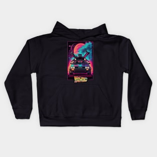 Back To The Future Delorean Kids Hoodie